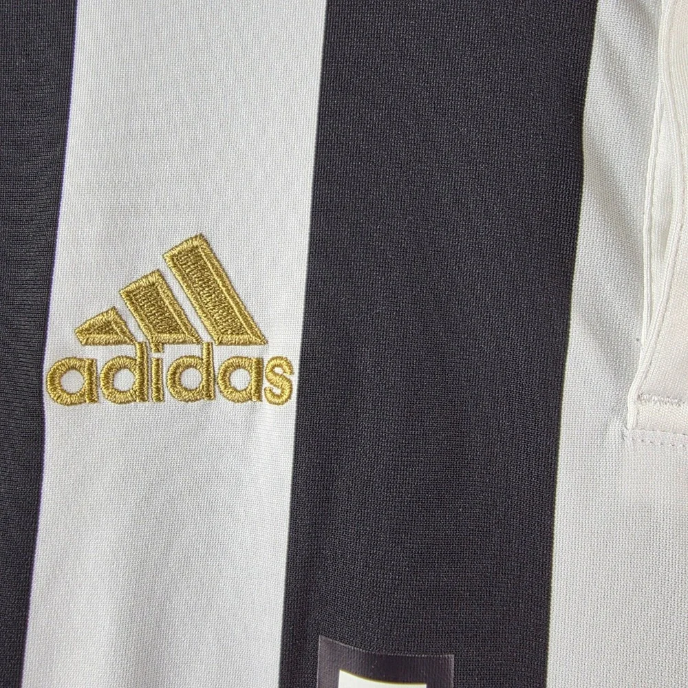 Adidas Juventus 2018-19 Home Jersey Mens Large Black White Striped Jeep Soccer - Picture 6 of 12